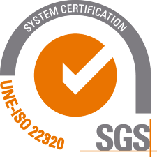 UNE-ISO certificate 22320